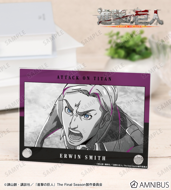 エルヴィン Ani-Art BLACK LABEL 第3弾 A6アクリルパネル