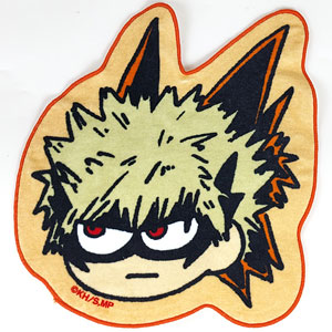 僕のヒーローアカデミア ジロリダイカットタオル(爆豪勝己)