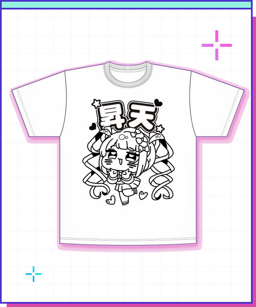 NEEDY GIRL OVERDOSE もっちり超てんちゃんTシャツ