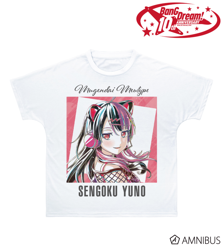 千石 ユノ Ani-Art 第6弾 フルグラフィックTシャツ/ユニセックス