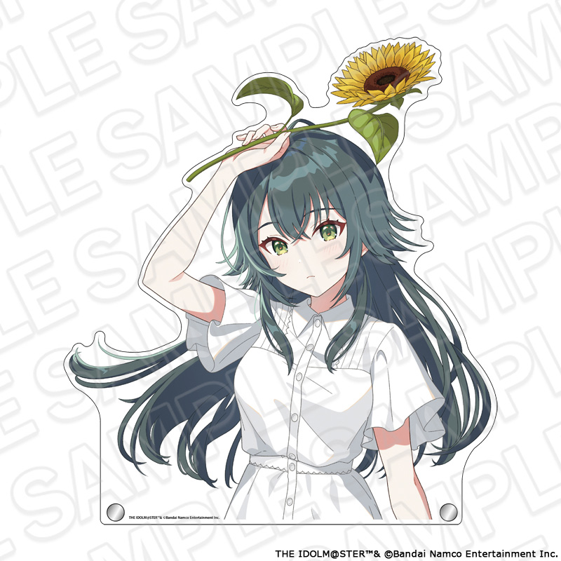 学園アイドルマスター_特大ダイカットアクリルボード 月村手毬 sunflower ver.