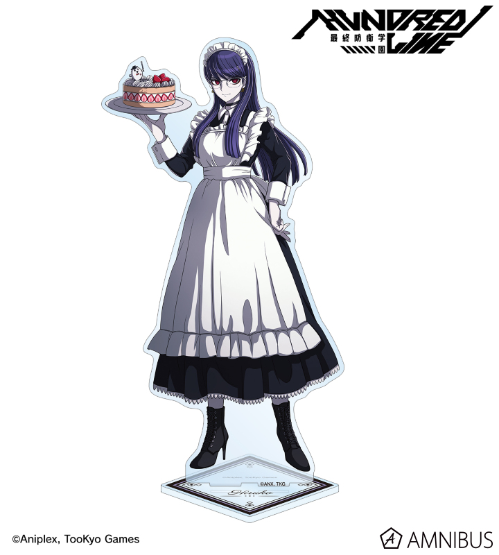 描き下ろし 雫原比留子 メイドver. 特大アクリルスタンド