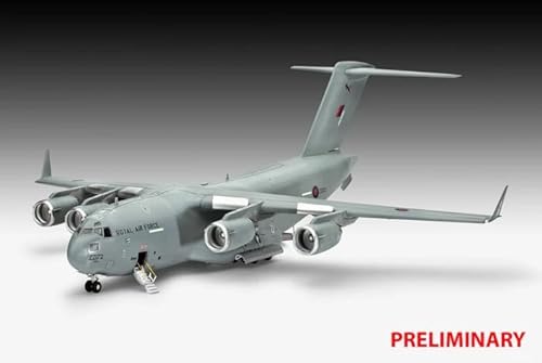 ドイツレベル 1/144 ボーイング C-17A グローブマスターIII プラモデル 03747