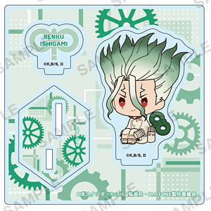 TVアニメ「Dr.STONE」 ジオラマアクリルスタンド ぺたっとねじまきver. 石神千空