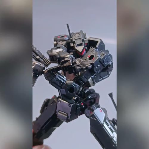 LEBOO 酋長大陸 1/18 標準型鋒狼 メタリックブラック プレペイント済みプラスチックモデル組み立てキット