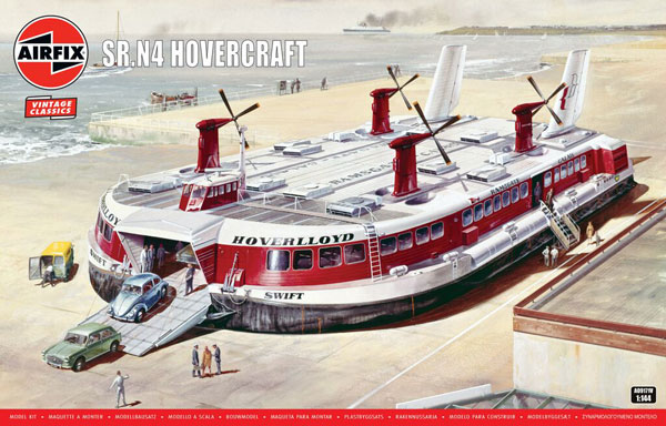 1/144 SR.N4 ホバークラフト プラモデル