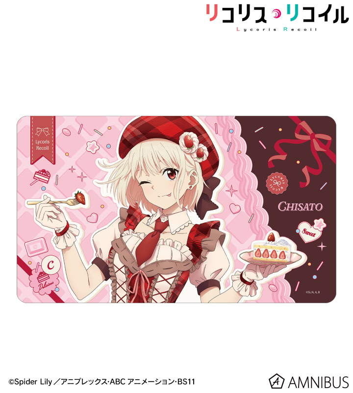 描き下ろし 錦木千束 スイーツ衣装ver. マルチデスクマット