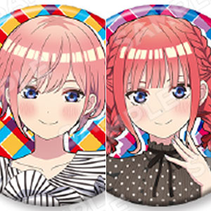 「五等分の花嫁*」トレーディンググリッター75mm缶バッジ 5個入りBOX