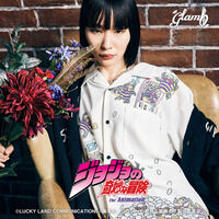 アニメ『ジョジョの奇妙な冒険 ダイヤモンドは砕けない』×glamb Harvest Shirt