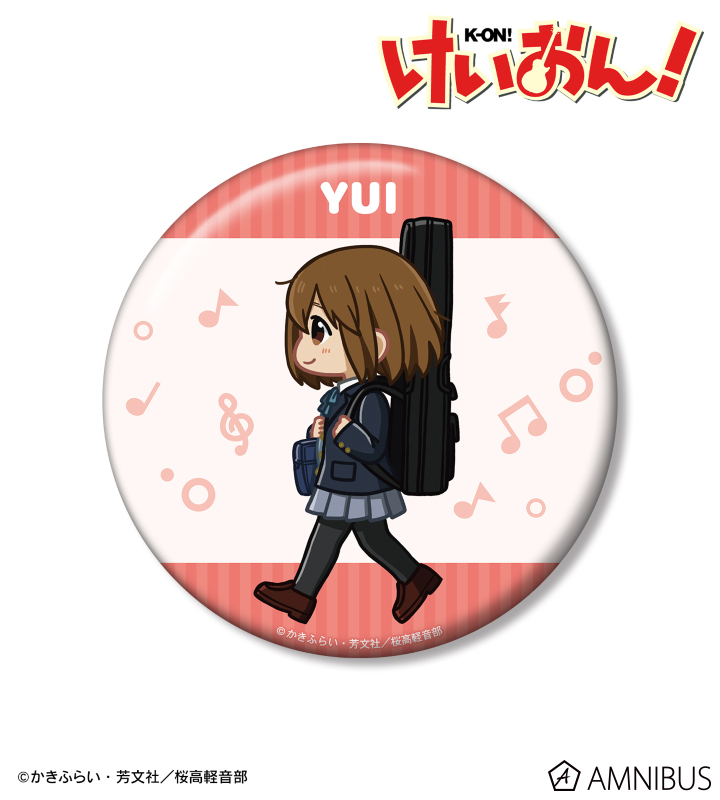 平沢 唯 ちびとこ 制服ver. 100mm缶バッジ