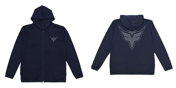 勇気爆発バーンブレイバーン ブレイバーンロゴ 薄手ドライパーカー/NAVY-L(再販)