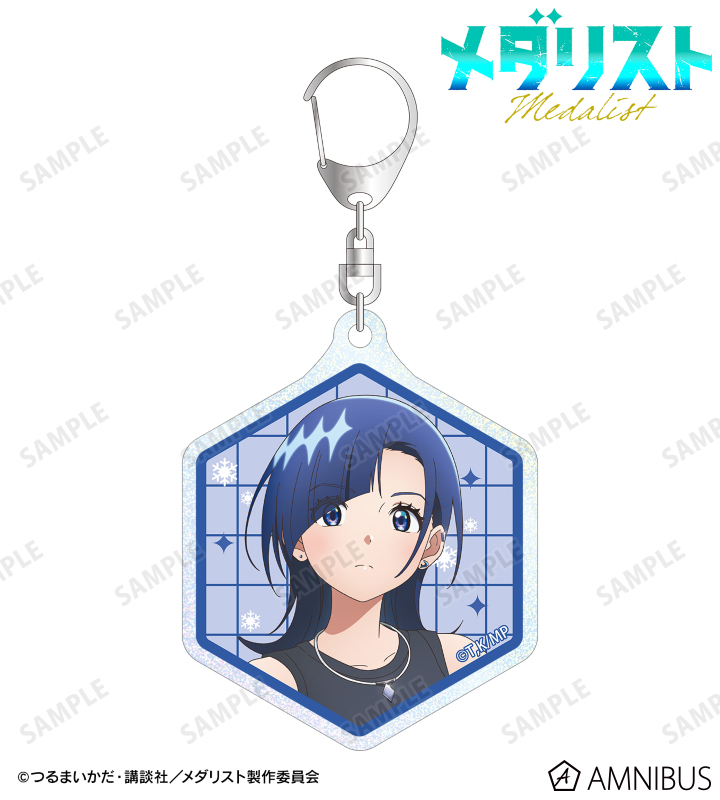 岡崎いるか グリッターアクリルキーホルダー