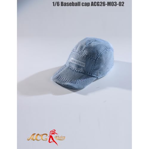 HiPlay JIAOUDOLL 1/6 ベースボールキャップ ACG26-M03-02K デニムブルー フィギュア用 アクセサリー 付属品