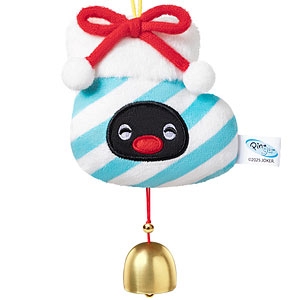 ピングー ウィッシュシリーズ クリスマスソックス 鈴付きぬいぐるみキーホルダー