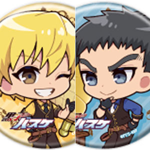 缶バッジ「黒子のバスケ」32/アンティークver. ミニキャライラスト 8個入りBOX