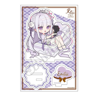 【グッズ-スタンドポップ】Re:ゼロから始める異世界生活 ギフトボックス アクリルスタンドJr. エミリア【再販】