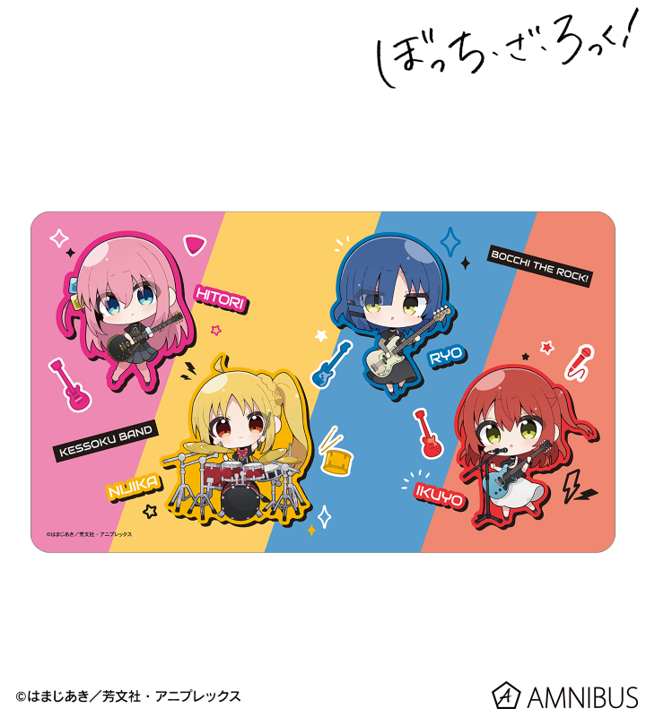 むーらんさんイラスト 集合 ライブ衣装ver. マルチデスクマット