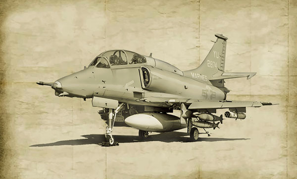 1/72 アメリカ海兵隊 OA-4M スカイホークII プラモデル