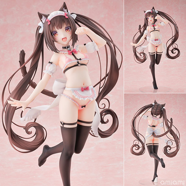 【あみあみ限定特典】ネコぱら ショコラ マイクロビキニメイド-STD Edition- 1/5.5 完成品フィギュア[オーキッドシード]【送料無料】《０１月予約》