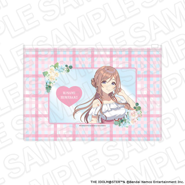 学園アイドルマスター クリアポーチ 姫崎莉波 floral dress ver.[コンテンツシード]《０９月予約》