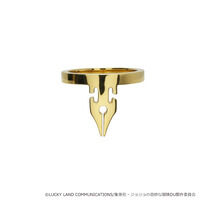 【JAM HOME MADE コラボ】ジョジョの奇妙な冒険　ダイヤモンドは砕けない　岸辺露伴　Gペンモチーフリング【1月お届け】