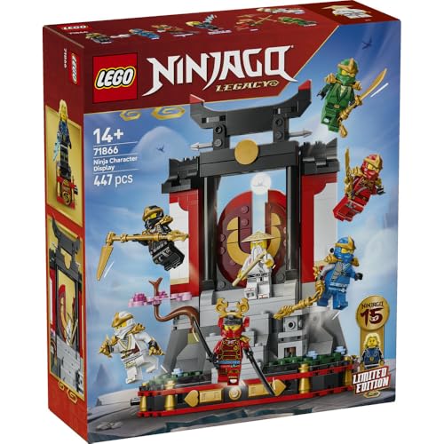 レゴ(LEGO) ニンジャゴー ニンジャ キャラクターディスプレイ＜15周年記念モデル＞ おもちゃ 玩具 誕生日 プレゼント ブロック 男の子 女の子 子供 14歳 15歳 16歳 中学生 ゲーム インテリア オシャレ 71866